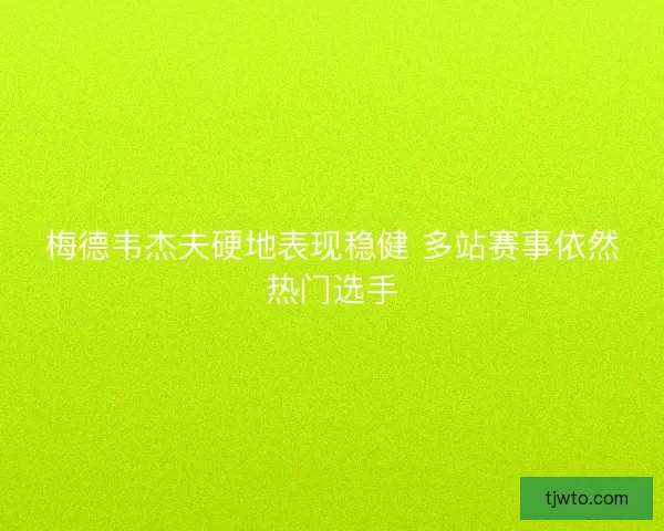 梅德韦杰夫硬地表现稳健 多站赛事依然热门选手